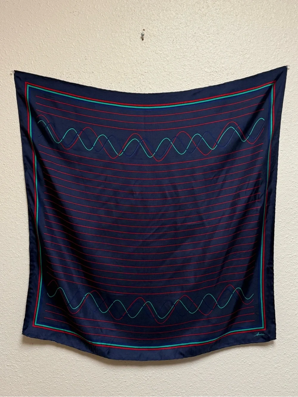 Vintage silk scarf